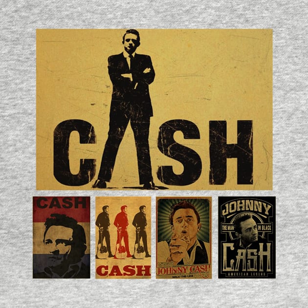 johnnny cashhh by The Skull Reserve Design.Official